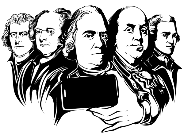 Women's Founding Selfie Tee