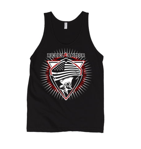 Rebel Armor Logo Tank