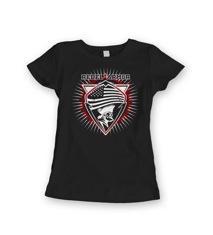 Women's Rebel Armor Logo Tee